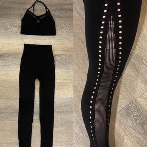 Carbon38 Perforated Legging